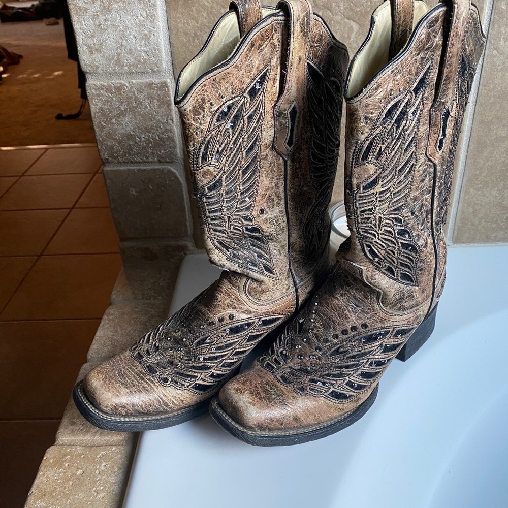 Corral rhinestone gorgeous boots western cowboy